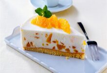 طريقة تحضير تشيز كيك البرتقال