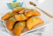 طريقة تحضير قطايف بالفستق الحلبي